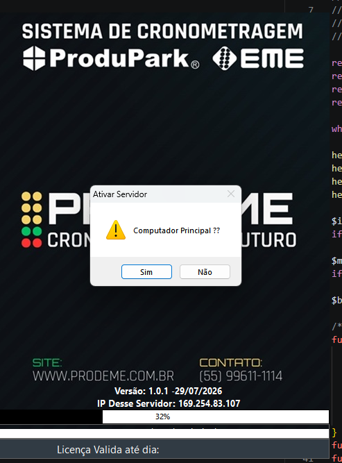Confirm the Main PC